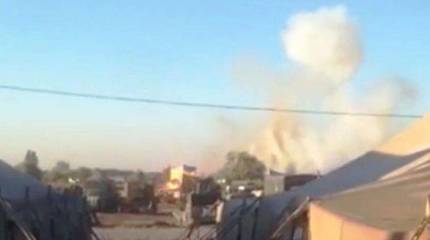 СМИ: на Украине в воинской части взорвался танк