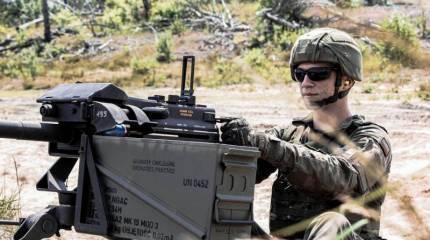 Польские военные осваивают южнокорейский гранатомет К4