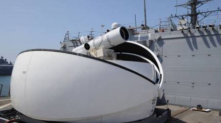 US instalado por primera vez en un arma láser de guerra