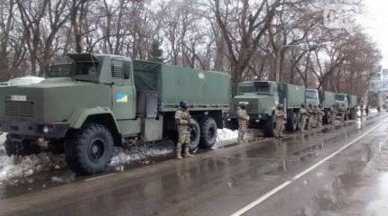 В Одессу вводятся подразделения нацгвардии