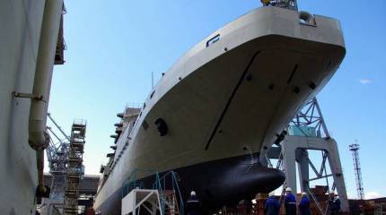 Россия будет строить вертолетоносцы, но несколько позже