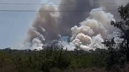 Начальник ГШ ВСУ признал нанесение ракетных ударов по аэродрому ВКС России близ Новофёдоровки в августе