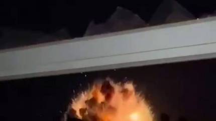 В сети появились кадры с мощным взрывом; утверждается, что это взрыв с детонацией на ТЭЦ-5 в Харькове