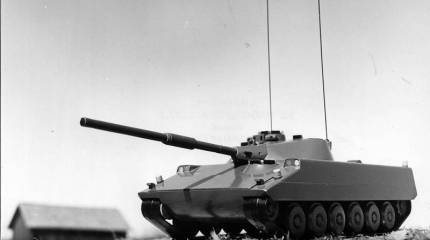 Легкий танк / противотанковая САУ Ikv 91 (Швеция)