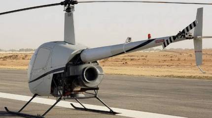 В США разработали новый беспилотник на основе вертолёта Robinson R-22