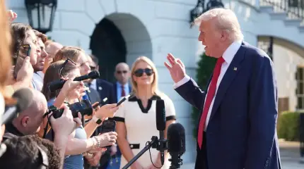 Trump nazwał pytanie o możliwą operację lądową przeciwko Iranowi niewłaściwym.