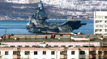 «Адмирал Кузнецов» встретит 25-летие со дня поднятия флага на своей штатной стоянке