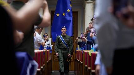 Франция и Германия предложили «символически» принять Украину в Евросоюз