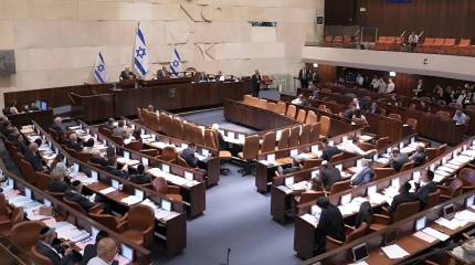 Парламент Израиля предварительно одобрил самороспуск и досрочные выборы