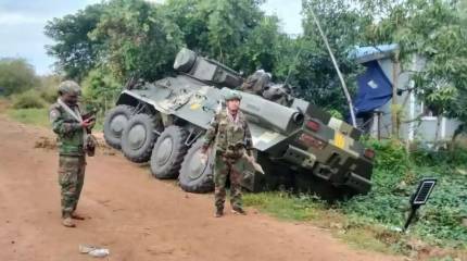 Армия Таиланда потеряла БТР-3Е в ходе боёв с Камбоджей