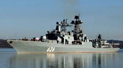 Большой противолодочный корабль «Адмирал Трибуц». Инфографика