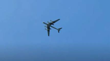 Бомбардировщики Ту-95МС отработали ракетами по военным объектам в Киеве