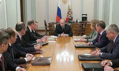 О заседании Совета безопасности РФ 22 июля 2014 года