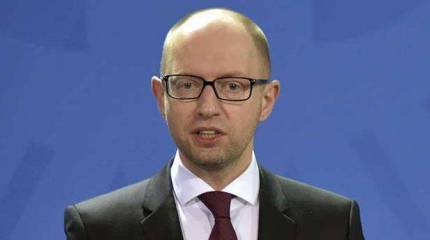 Яценюк недоволен визитом Керри в Сочи на встречу с Владимиром Путиным