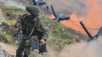 Российские морпехи из 155-й бригады освободили село Андреевка в Сумской области