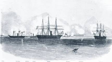 Битва в заливе Мобил. Конец сражения