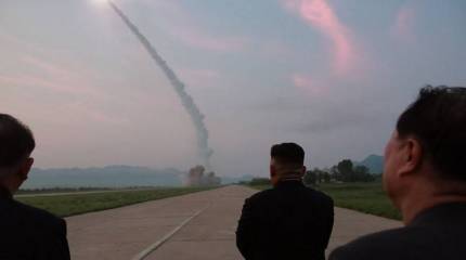 Северная Корея провела пятые испытания новых баллистических ракет