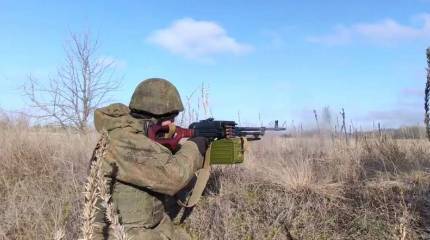 Двое российских бойцов захватили опорный пункт ВСУ под Марьинкой и взяли пленных