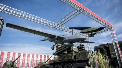 Впервые представлен лётный образец беспилотного комплекса "Корсар"