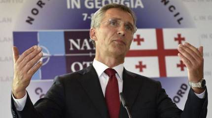 Столтенберг пообещал Грузии усилить присутствие НАТО в Чёрном море