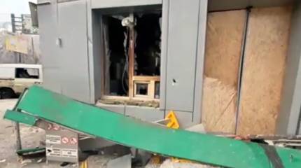 В результате ночного обстрела ВСУ в Донецке уничтожен резервуар с топливом на АЗС