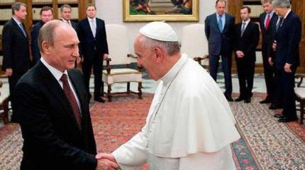 Американский посол в Ватикане дал "ЦУ" Папе римскому по поводу того, о чём говорить с Владимиром Путиным