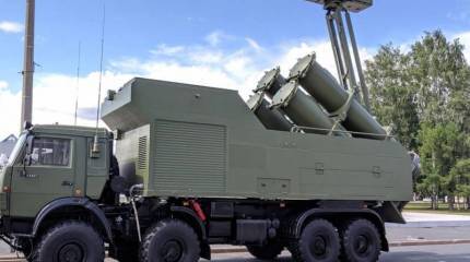 Показан БРК "Бал", "пересаженный" с белорусского шасси на "КамАЗ"