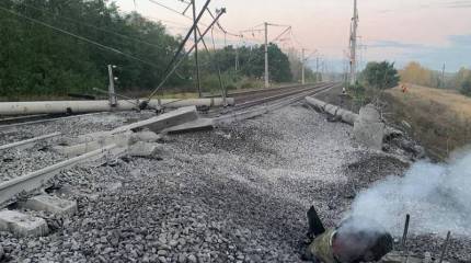 Российская ПВО отразила ракетный удар ВСУ по Белгородской области, повреждены железнодорожные пути