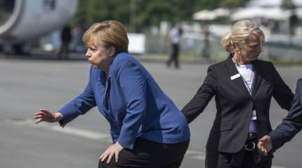 Суверенный саммит Меркель – Путин