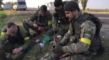В день отвода техники подразделение ВСУ попыталось выбить ополченцев из Марьинки