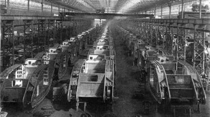 Мчались танки, ветер поднимая