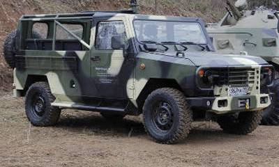 Russian military armed with "Scorpions"