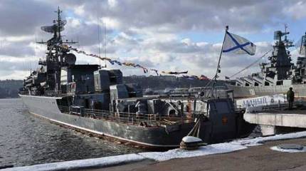 Корабли ЧФ за год провели в море более 6 тысяч суток