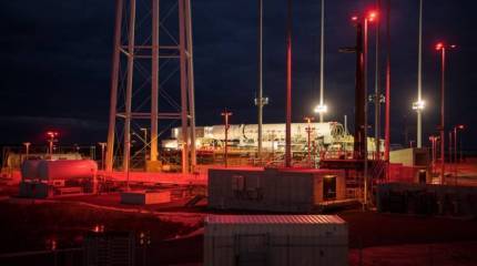 В США запуск ракеты «Антарес» с грузовым космическим кораблём был отменён за две минуты до старта