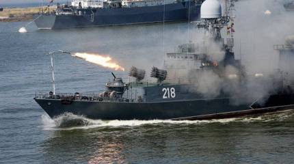 Парад в честь дня ВМФ в Балтийске