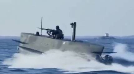 Шведская армия показала кадры приспособленного для десантирования с самолета скоростного катера спецподразделений