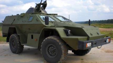 В Сирии замечена самая тяжеловооруженная модификация бронемашины КамАЗ-43269 «Выстрел»