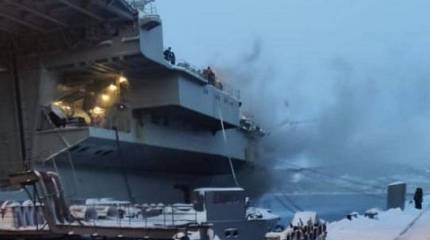 На ТАВКР «Адмирал Кузнецов» обнаружено тело второго погибшего при пожаре