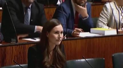 Премьер Финляндии заявила о фактическом переходе экономики страны «на военные рельсы»