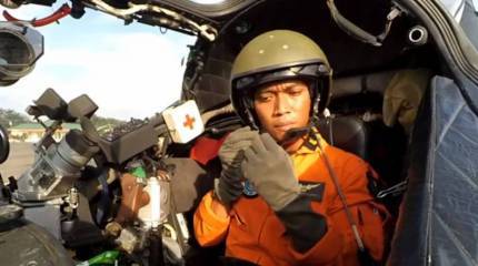 Казус с вертолётом Ми-35П на военном параде в Индонезии