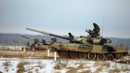 Впервые полигоны ВВО зимой использовались круглосуточно