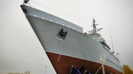 В Петербурге спущен на воду тральщик проекта 12700 «Георгий Курбатов»