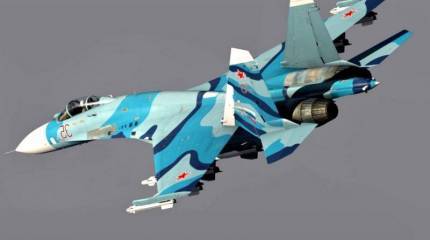 Многоцелевой истребитель Су-27. Инфографика