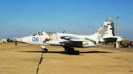 Совбез Украины возложил ответственность за сбитый Су-25 на российские ВВС
