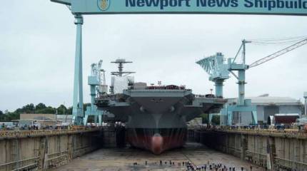 NI: новейший американский авианосец может устареть ещё до окончания его строительства NI: новейший американский авианосец может устареть ещё до окончания его строительства