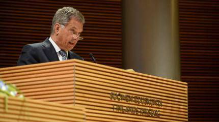 Финский президент предостерёг Финляндию от обещаний участвовать в обороне прибалтийских республик