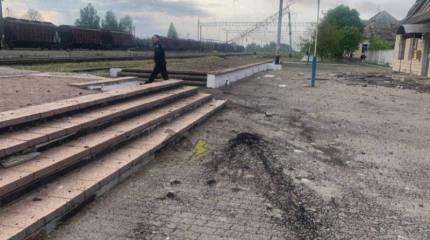 Удар по станции Малин Житомирской области привёл к разрушению железнодорожных путей