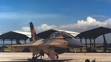 Показаны пять боеспособных истребителей F-16A/B Fighting Falcon ВВС Венесуэлы