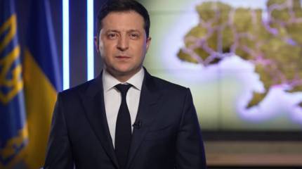 «Мы никому ничего не отдадим»: Зеленский обратился к гражданам Украины после признания Кремлём независимости ЛДНР