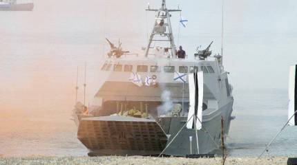 Морпехи Каспийской флотилии за два года получат три катера "Серна"